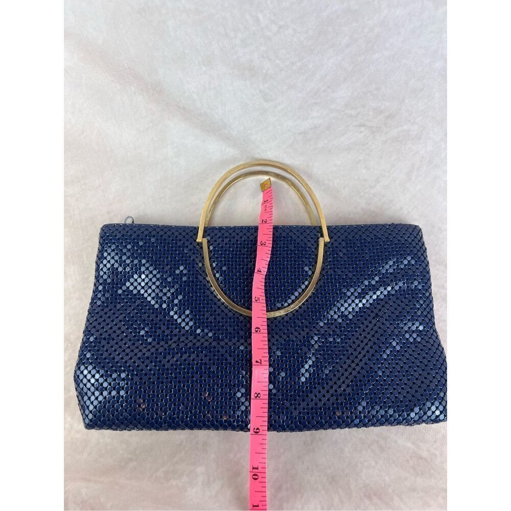 Vintage 1980s Metal Mesh Purse - Picture 6 of 7